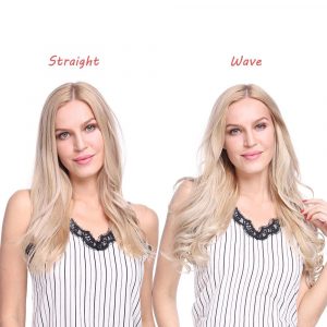 20 inch Invisible Wire No Clip One Piece Halo Hair Extensions Wave Straight Synthetic 60 Styles - FREE Shipping - Smart and Cool Stuff