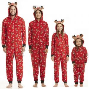 2019 New Fashion Christmas Family Matching Zip Pajamas Adult Women Kids Baby Sleepwear Set Plus - FREE Shipping - Smart and Cool Stuff