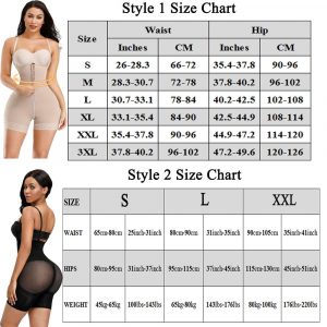 2 styles Shapewear Workout Waist Trainer Corset Butt lifter Tummy Control Plus Size Booty Lift Pulling Underwear Shaper - FREE Shipping - Smart and Cool Stuff
