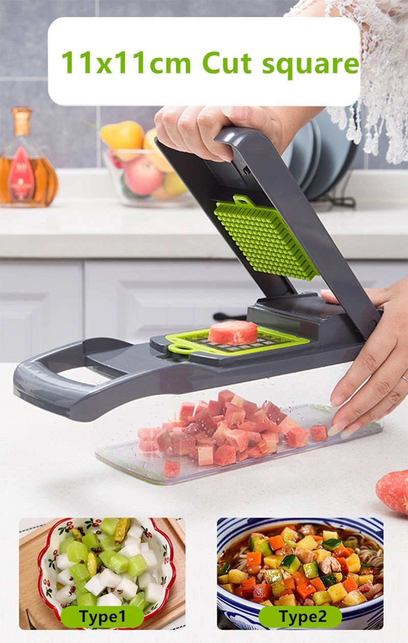 Multifunctional Vegetable Cutter Fruit Slicer Grater Shredders Drain Basket Slicers 8 In 1 Gadgets Kitchen Accessories Multifunctional Vegetable Cutter Fruit Slicer Grater Shredders Drain Basket Slicers 8 In 1 Gadgets Kitchen Accessories