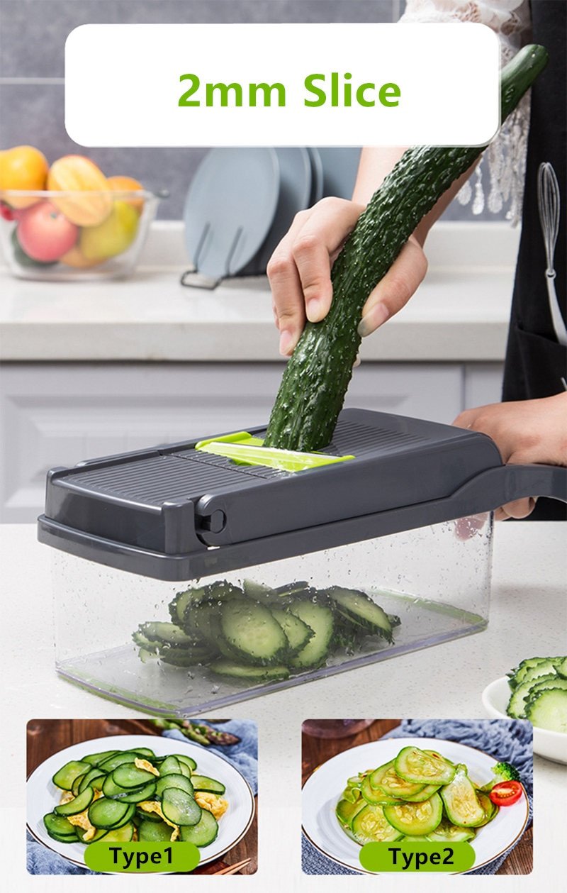 Multifunctional Vegetable Cutter Fruit Slicer Grater Shredders Drain Basket Slicers 8 In 1 Gadgets Kitchen Accessories Multifunctional Vegetable Cutter Fruit Slicer Grater Shredders Drain Basket Slicers 8 In 1 Gadgets Kitchen Accessories